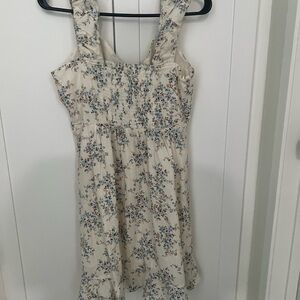 Floral Cream Dress